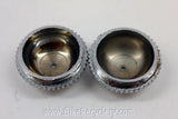 NOS Campagnolo Pedal Dust Caps: Plastic, Record, Superleggeri, Gran Sport (pair)