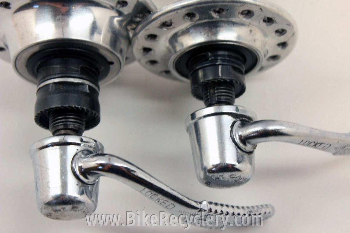 Campagnolo Record 8 Speed Hubset & QR Skewers: 32H, EXA-Drive, EXC