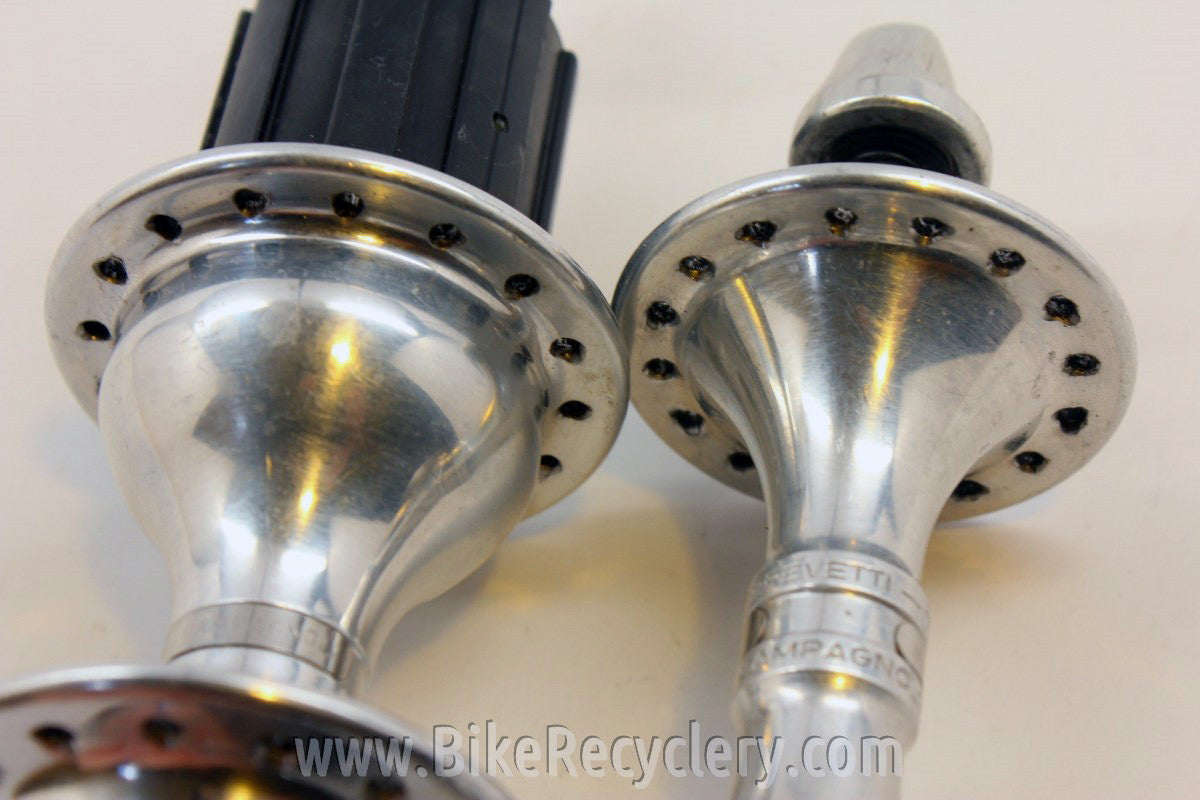 Campagnolo Record 8 Speed Hubset & QR Skewers: 32H, EXA-Drive, EXC