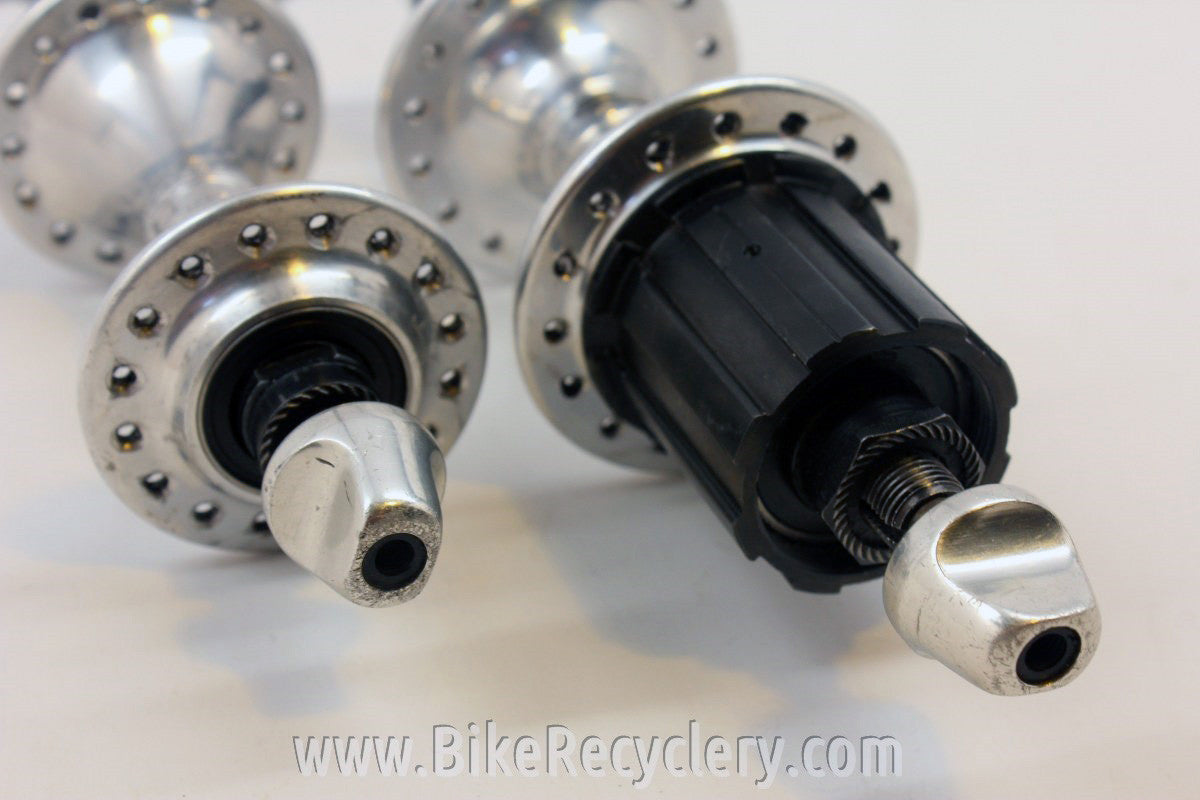 Campagnolo Record 8 Speed Hubset & QR Skewers: 32H, EXA-Drive, EXC