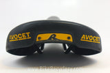 Vintage Avocet Racing Saddle: 1992, Yellow Logo, Rare & Near Mint