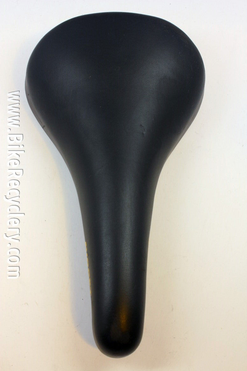 Vintage Avocet Racing Saddle: 1992, Yellow Logo, Rare & Near Mint