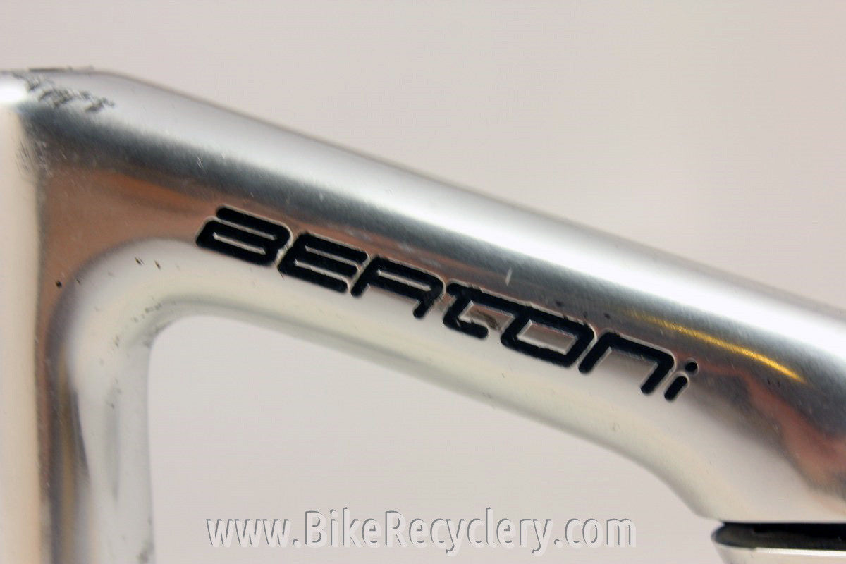 Bertoni Pantographed 3ttt Record Quill Stem: 130mm x 26.0mm, Silver