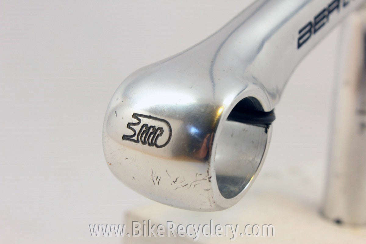 Bertoni Pantographed 3ttt Record Quill Stem: 130mm x 26.0mm, Silver