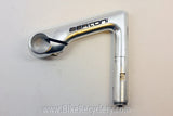 Bertoni Pantographed 3ttt Record Quill Stem: 130mm x 26.0mm, Silver