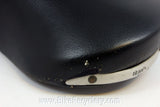 Vintage San Marco Rolls Titanio Saddle: Black Leather, 1990's