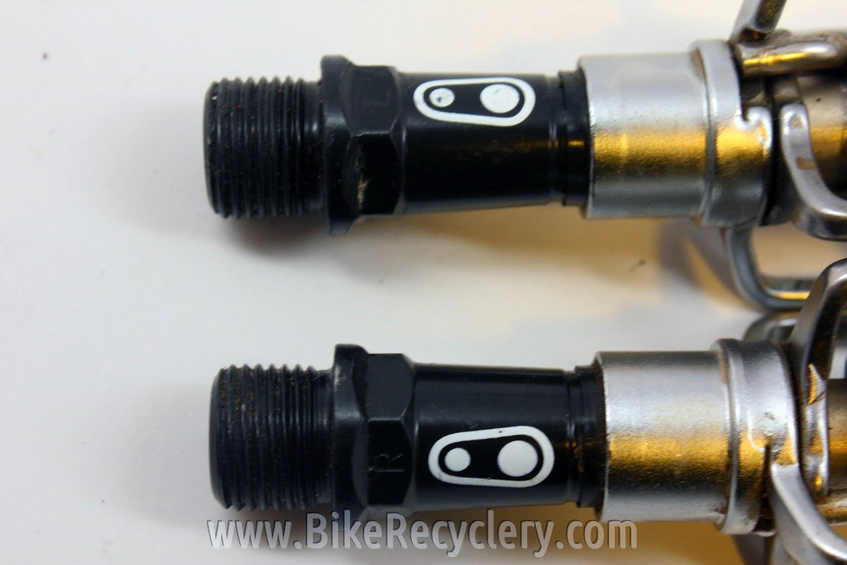 Crank Brothers Eggbeater 3 Pedals: Silver / Black MINT