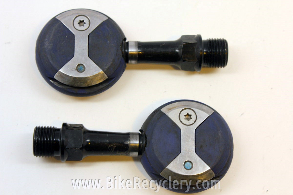 Speedplay X-3 Clipless MTB Pedals: Dark Blue