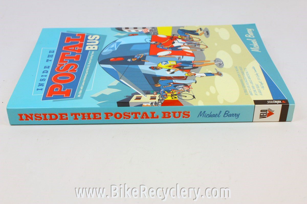 Inside the Postal Bus, By Michael Barry - Paperback Cycling Book NEW
