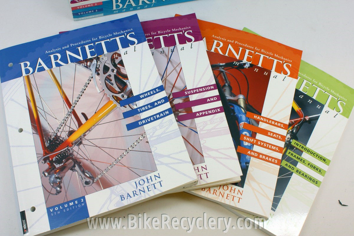 Barnett's Analysis & Procedures for Bicycle Maintenance, 5th Edition: Shop Reference Manual