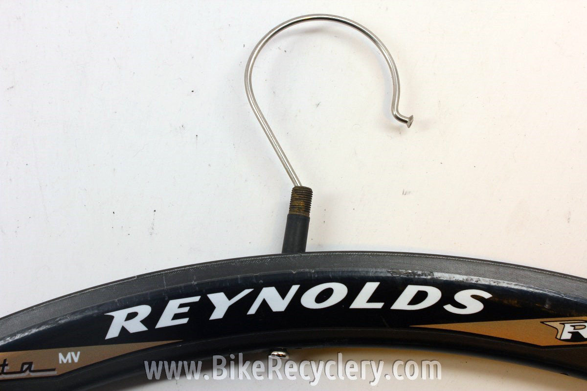 Velo Sport Hanger: Clothes Hanger Made from Reclaimed Reynolds Carbon Rim, Valve, & Spoke