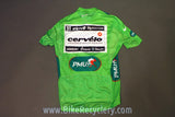 Team Cervelo-Vroomen White Design 2009 Tour De France Green Cycling Jersey: Medium, NEW