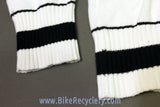 Authentic Zipp Speed Weaponry Winter Cycling Sweater / Jersey: 100% Cotton, White/Black, Medium, NEW