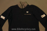 Pearl Izumi Wool Cycling Winter Sweater Jersey: Quarter Zip, Grey, Medium, NEW