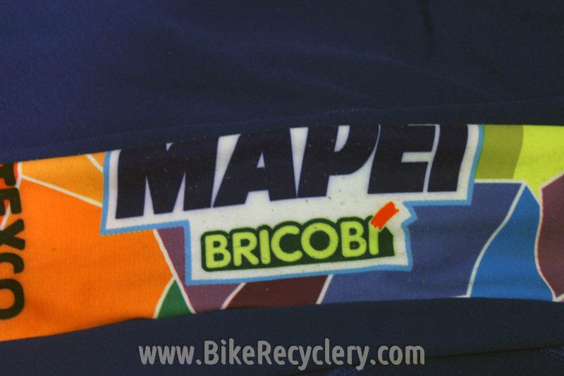 Vintage Colnago Team Issue Mapei Thermal Bib Tights: Latexco-Sportful-Bricobi, Medium