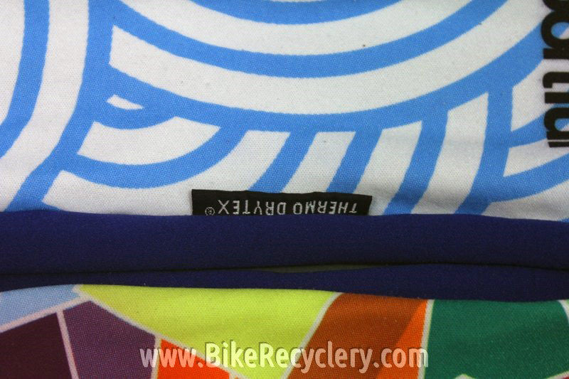 Vintage Colnago Team Issue Mapei Thermal Bib Tights: Latexco-Sportful-Bricobi, Medium