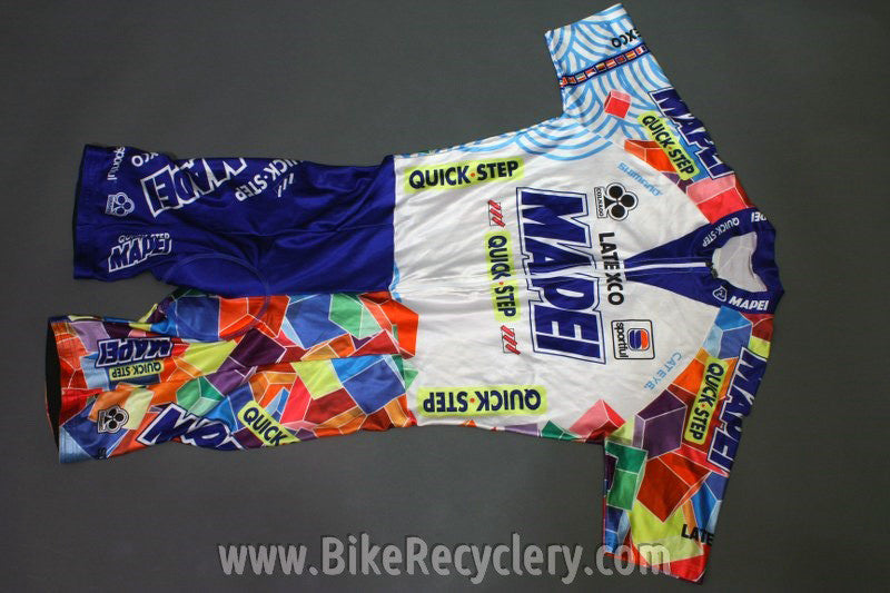 RARE Colnago Team Issue Mapei Skinsuit: Latexco-Sportful-Bricobi, M/L