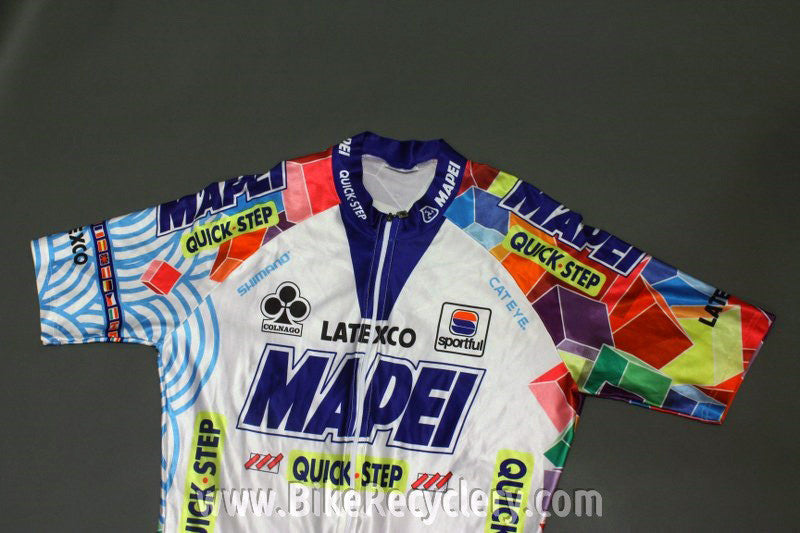 RARE Colnago Team Issue Mapei Skinsuit: Latexco-Sportful-Bricobi, M/L