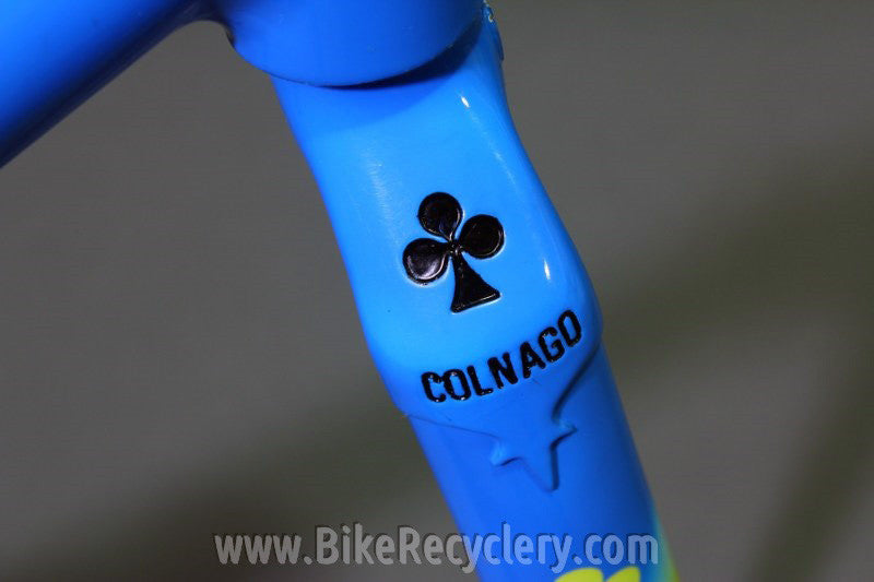 1990's Colnago Dream Team Mapei Frame & Original Steel Straight Blade Precisa Fork, 58cm