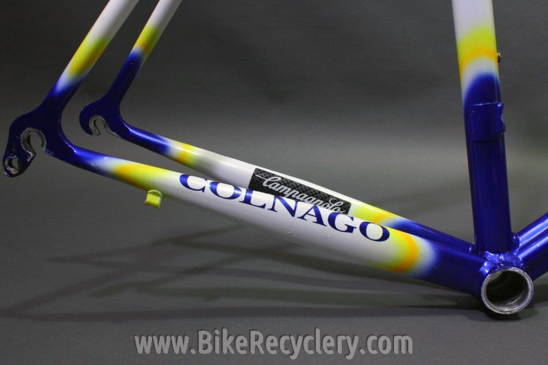 1990's Colnago Dream Team Mapei Frame & Original Steel Straight Blade Precisa Fork, 58cm