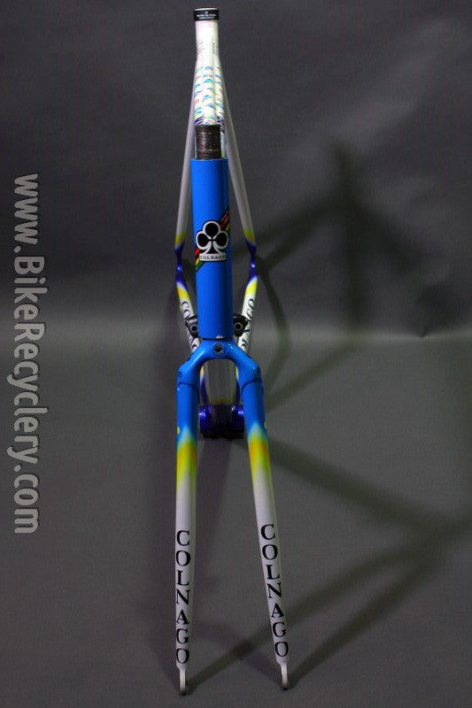 1990's Colnago Dream Team Mapei Frame & Original Steel Straight Blade Precisa Fork, 58cm