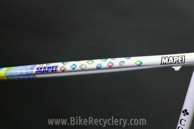1990's Colnago Dream Team Mapei Frame & Original Steel Straight Blade Precisa Fork, 58cm