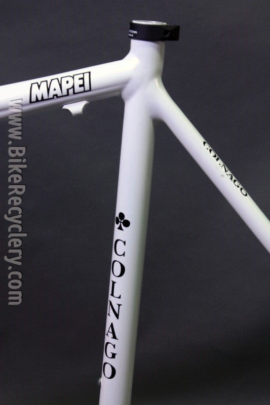 1990's Colnago Dream Team Mapei Frame & Original Steel Straight Blade Precisa Fork, 58cm