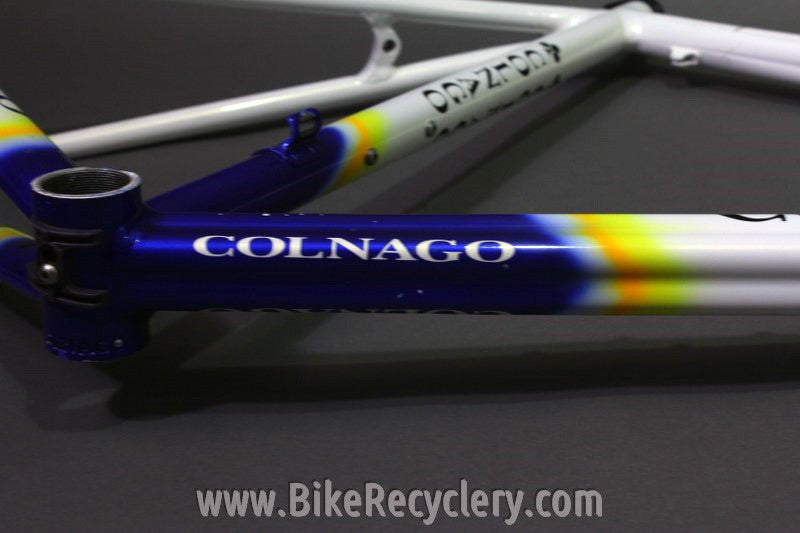 1990's Colnago Dream Team Mapei Frame & Original Steel Straight Blade Precisa Fork, 58cm