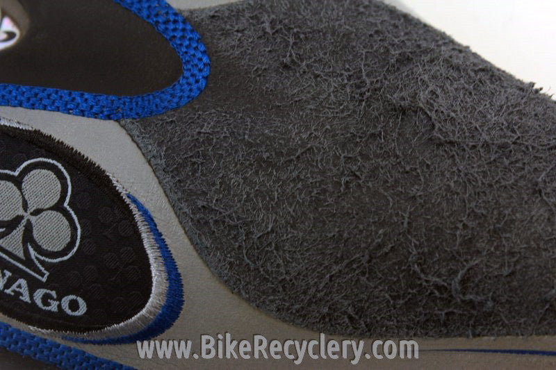 1990's Colnago San Marco Era Saddle: Blue/Grey