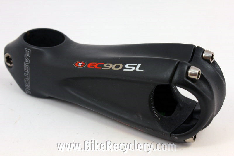 Easton EC90 SL Carbon Threadless Stem: 110mm x 31.8mm, +/- 10D Matte Black 126g