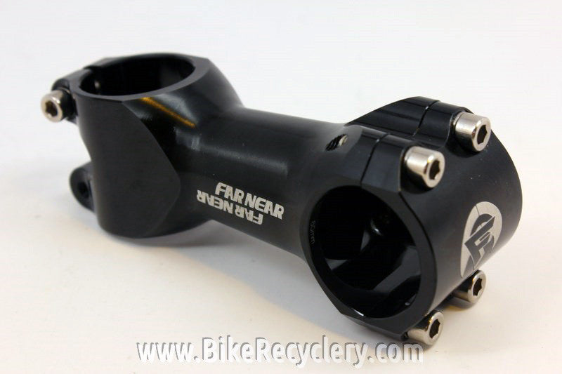 Far Near S1 Threadless Stem: 80mm x 31.8mm Zero Rise Black NEW