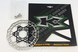 KCNC Kasditor Disc Brake Rotor: 140mm, Black Spider, 62g NEW