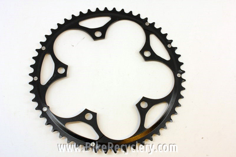 KCNC Standard Series Road Chainring: 53t x 130mm BCD Black Silver NEW