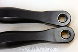 Middleburn RS7 Crankset: 175mm, 94/58mm, Black w/ Red Spider, ISIS, EXC