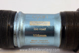 Crank Brothers Cyan Titanium Road ISIS Bottom Bracket: 108mm x 73mm/68mm, Near Mint