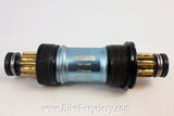 Crank Brothers Cyan Titanium Road ISIS Bottom Bracket: 108mm x 73mm/68mm, Near Mint
