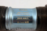 Crank Brothers Cyan Titanium Road ISIS Bottom Bracket: 108mm x 73mm/68mm, Near Mint