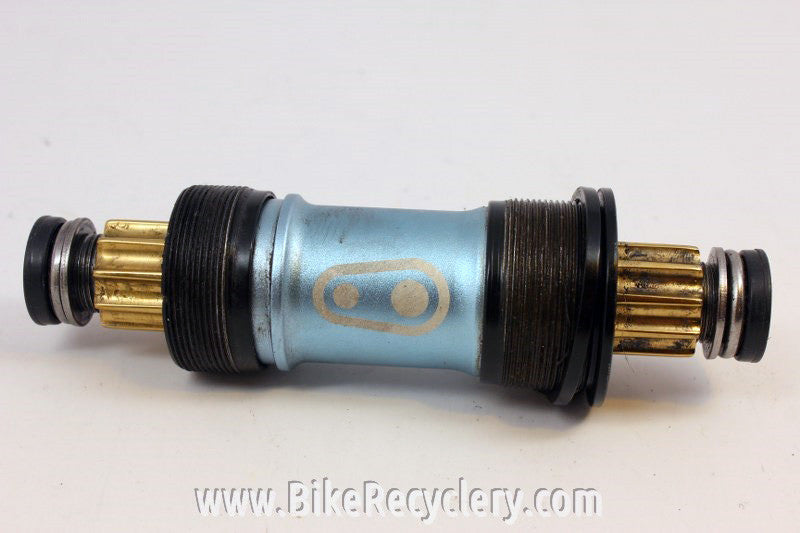 Crank Brothers Cyan Titanium Road ISIS Bottom Bracket: 108mm x 73mm/68mm, Near Mint