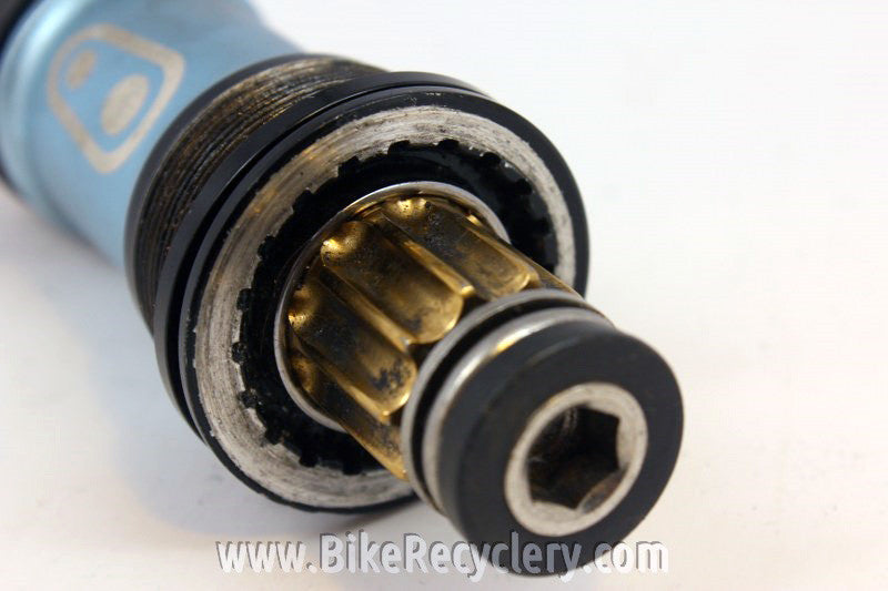 Crank Brothers Cyan Titanium Road ISIS Bottom Bracket: 108mm x 73mm/68mm, Near Mint