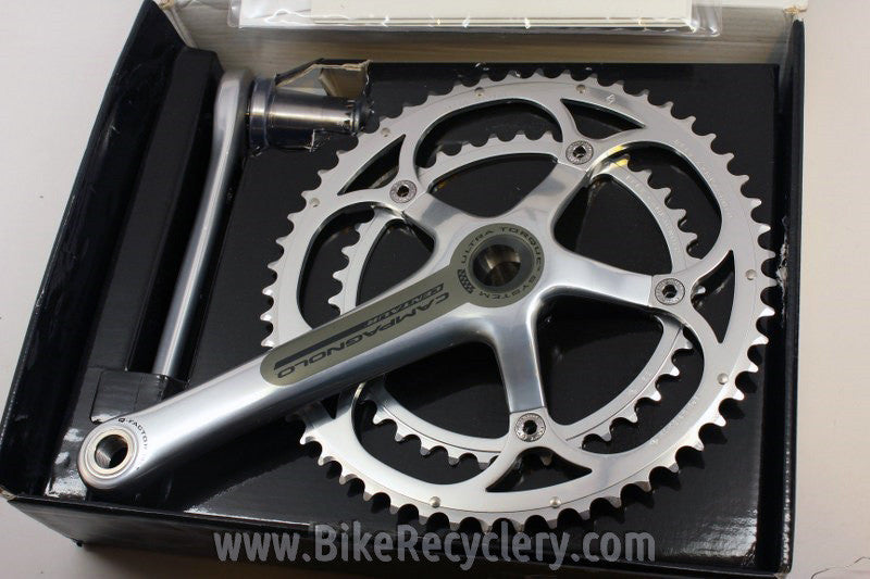 NEW Campagnolo Centaur Ultra Torque Crankset: 175mm, 53/39t Double, Silver