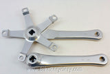 NIB/NOS Vintage Specialized Racing "Flag" Crankset: Road 144mm BCD, 175mm, Dust Caps, Pristine