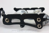 Campagnolo C-Record Pista Pedals: Black Cages, PD-02RE Track, Near Mint