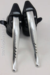 Vintage Campagnolo Athena 8 Speed Ergo Shifters / Brifters: Triple/Double, Engraved/Slotted