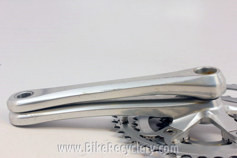 Vintage Specialized Racing "Flag" Crankset: MTB 175mm, 46/36/24t