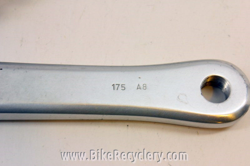 Vintage Specialized Racing "Flag" Crankset: MTB 175mm, 46/36/24t