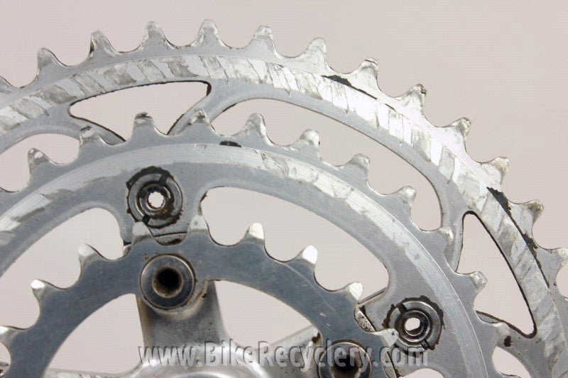 Vintage Specialized Racing "Flag" Crankset: MTB 175mm, 46/36/24t