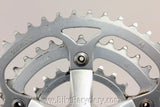 Vintage Specialized Racing "Flag" Crankset: MTB 175mm, 46/36/24t