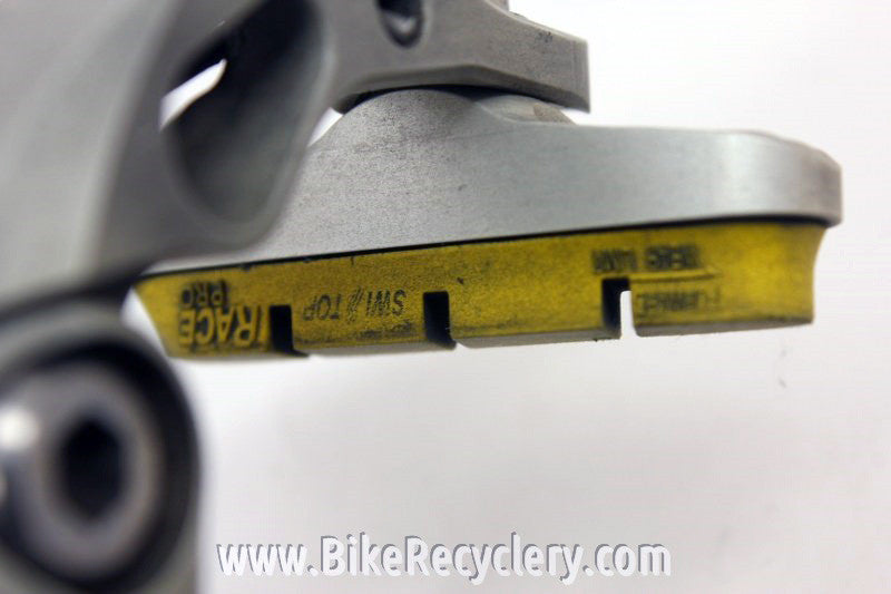 Ciamillo Zero G Ti Road Caliper Brake, Front: Silver, Swisstop Pads