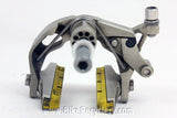 Ciamillo Zero G Ti Road Caliper Brake, Front: Silver, Swisstop Pads