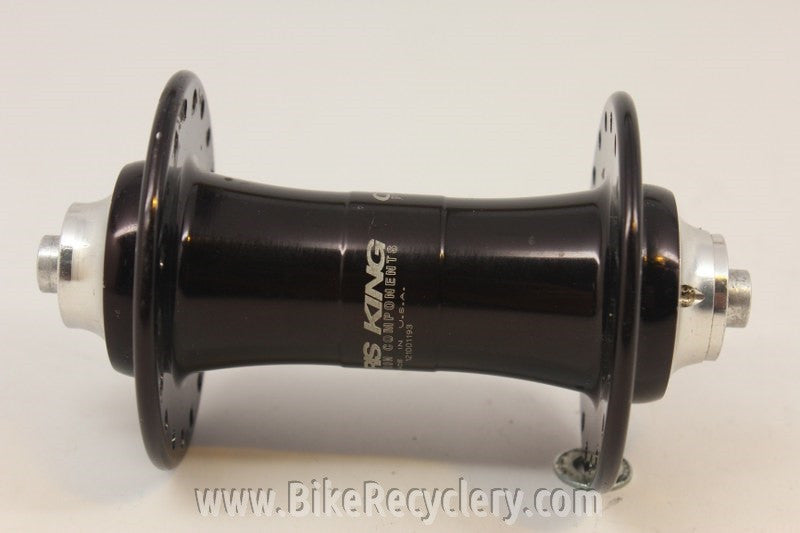 Chris King Front Hub: 9mm QR, Black, 36H